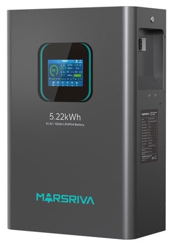 باتری لیتیومی 5 کیلو وات 51.2 ولت برند marsriva (مارس ریوا )